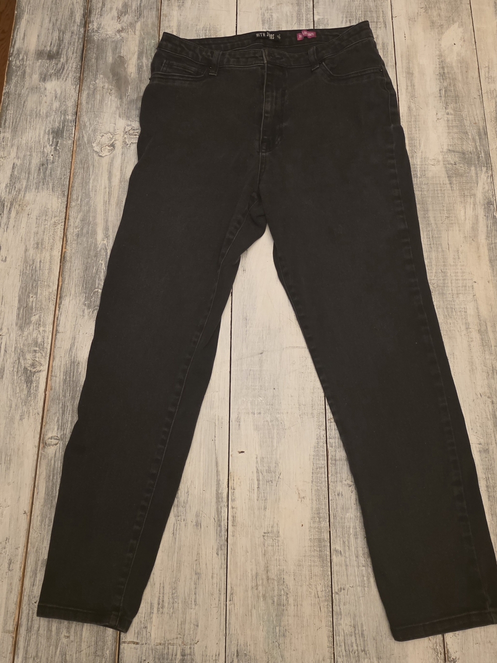 Faith Jeans Women's Black Skinny Jeans Classic Stretch Fit sz 12